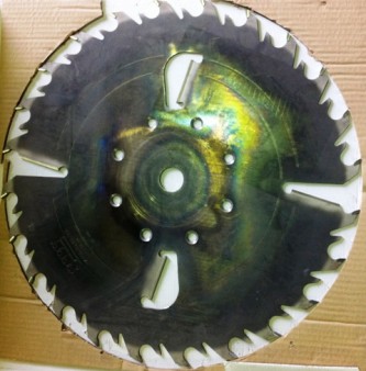 Пила дисковая 450х50х z18+4 (СМД-2, СМД-3)